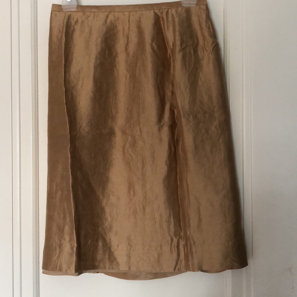 Dana Buchman Silk Pencil Skirt